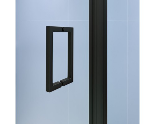 Душевой уголок RGW Stilvoll SV-145B 90х80 703214598-14 профиль черный, стекло прозрачное