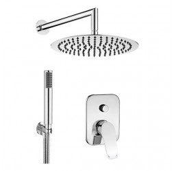 Deante Cynia Душевая система скрытого монтажа, хром