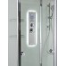 Душевая кабина AvaCan V2011LED AVA 110x90 LED, стекла прозрачные, профиль хром