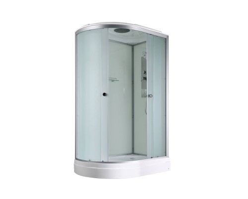 Душевая кабина AvaCan D2012RN AVA 120x80 правая, без крыши, стекла матовые, профиль хром