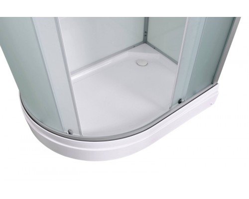 Душевая кабина AvaCan D2012RN AVA 120x80 правая, без крыши, стекла матовые, профиль хром
