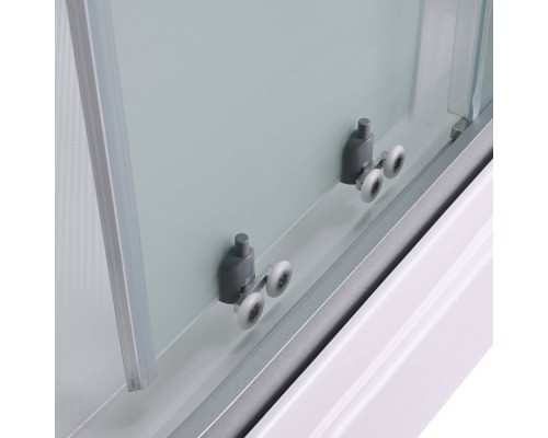 Душевая кабина AvaCan D2012RN AVA 120x80 правая, без крыши, стекла матовые, профиль хром
