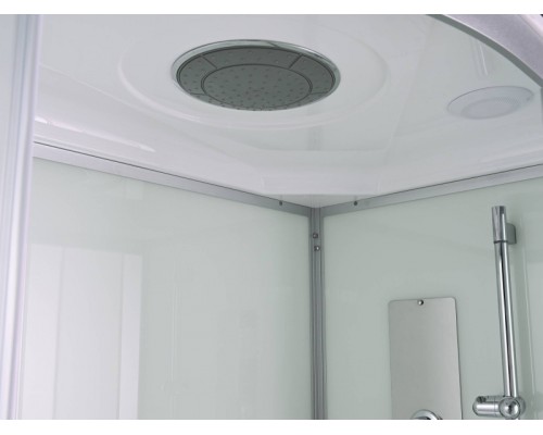 Душевая кабина AvaCan D2012RN AVA 120x80 правая, без крыши, стекла матовые, профиль хром
