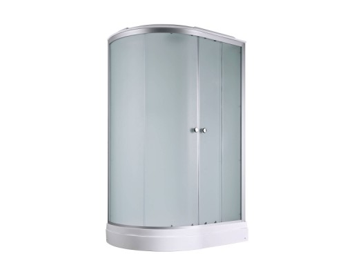 Душевая кабина AvaCan D2012RN AVA 120x80 правая, без крыши, стекла матовые, профиль хром