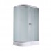 Душевая кабина AvaCan D2012RN AVA 120x80 правая, без крыши, стекла матовые, профиль хром