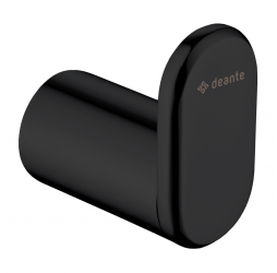 Deante Round Nero Крючок одинарный, черный