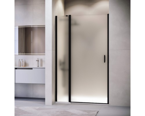 Распашная душевая дверь RGW LE-004-B 130*195 матовое стекло 6 мм 351200413-24