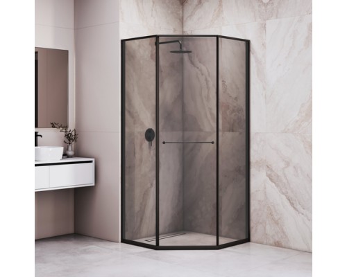 Душевой уголок RGW SV-82 L 90x90 33328299-34L стекло тонированное, профиль черный