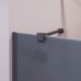 Стационарная шторка для ванны RGW Screens SC-151B 80х150 тонированное стекло (Серое) 6мм 351115108-34