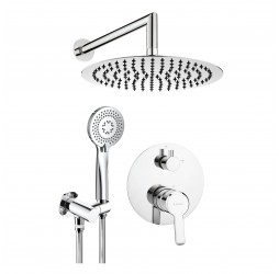 Deante Arnika Душевая система скрытого монтажа, хром