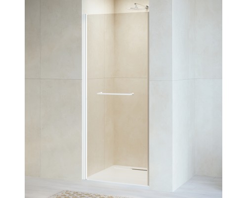 Распашная душевая дверь RGW PA-103-W 80*195 прозрачное стекло 6 мм 020810308-15