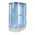 Душевая кабина AvaCan D312SRLED AVA 120x90 LED, правая, стекла матовые, профиль хром