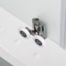 Душевая кабина AvaCan D312SRLED AVA 120x90 LED, правая, стекла матовые, профиль хром