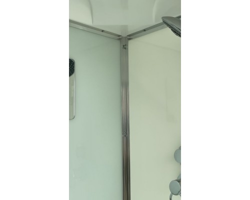 Душевая кабина AvaCan D312SRLED AVA 120x90 LED, правая, стекла матовые, профиль хром