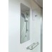 Душевая кабина AvaCan D312SRLED AVA 120x90 LED, правая, стекла матовые, профиль хром
