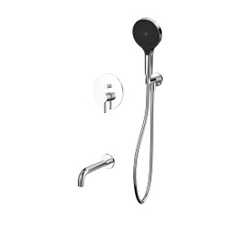 Система для ванны скрытого монтажа WHITECROSS Y YSET06TOPCR (хром)