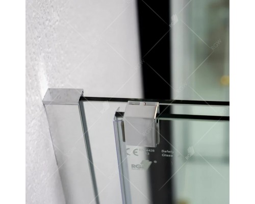 Стационарная шторка на ванну RGW SC-150 90*150 прозрачное стекло 8 мм 351115009-11