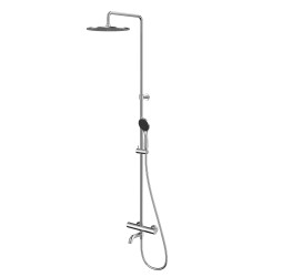 Термостатическая система для ванны наружного монтажа WHITECROSS Y Y1234BASICNIB (браш. никель)