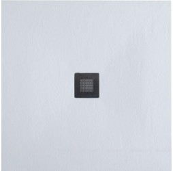 Душевой поддон Allen Brau Priority 90x90 8.31002-21 белый камень
