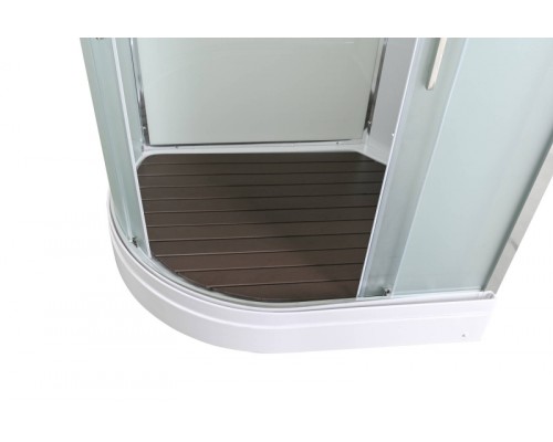 Душевая кабина Avacan EM2812RN AVA 120x80 правая, без крыши, стекла матовые, профиль хром
