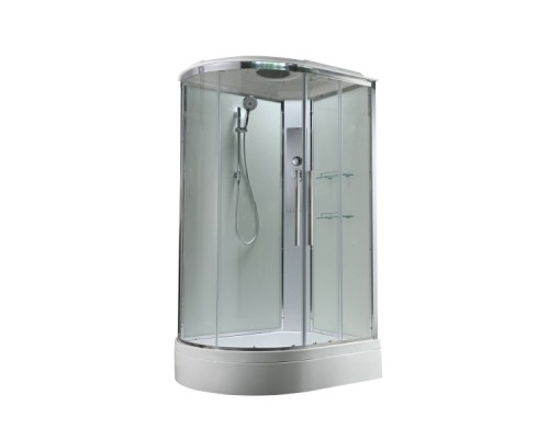 Душевая кабина Avacan EM3812RT AVA 120x80 правая, стандарт, стека прозрачные, профиль хром