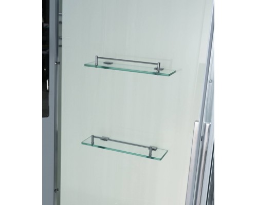 Душевая кабина Avacan EM2811RLEDT AVA 110x80 правая, LED, стекла прозрачные. профиль хром