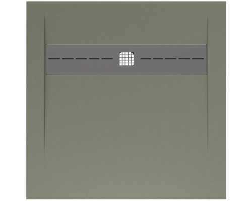 Душевой поддон Allen Brau Infinity 90x90 8.21001-CGM олива