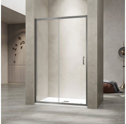 Душевая дверь 120*195 RGW PA-114-Gr Серый/Прозрачное/6 мм (118-122) (EasyClean) (030811412-110)