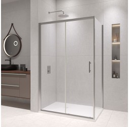 Душевой уголок, прямоугольный RGW PA-145 прозрачное стекло 6 мм цвет проф. хром 80*100*185 020814580-11