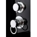 Душевая кабина AvaCan B10SBLACK 98598, 100 x 100 см, с крышей, поддон высокий, стекло матовое, профиль хром