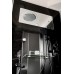 Душевая кабина AvaCan B10SBLACK 98598, 100 x 100 см, с крышей, поддон высокий, стекло матовое, профиль хром