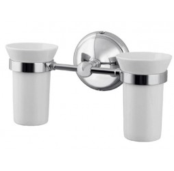 Подстаканник двойной Caprigo 7012B-crm