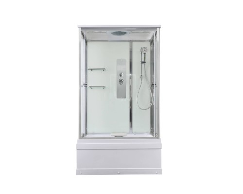 Душевая кабина AvaCan V5012 AVA 120x90 стандарт, стекла прозрачные, профиль хром
