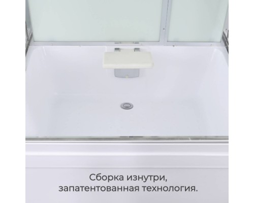 Душевая кабина AvaCan V5012 AVA 120x90 стандарт, стекла прозрачные, профиль хром