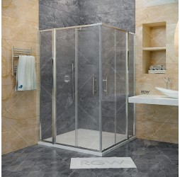 Душевой уголок RGW HO-311 (HO-31 + Z-41) прозрачное cтекло цвет профиля 8 мм 030631111-11