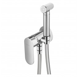 Deante Alpinia Смеситель скрытого монтажа с гигиеническим душем, хром