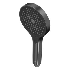 Душевая лейка 3 режима WHITECROSS TOP-GM (оружейная сталь)