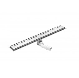 Deante Линейный слив с решеткой с декором 01, L=80 см, сифон Н65