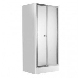 Deante Flex Двери для ниши складные, стекло матовое, 80*185 см