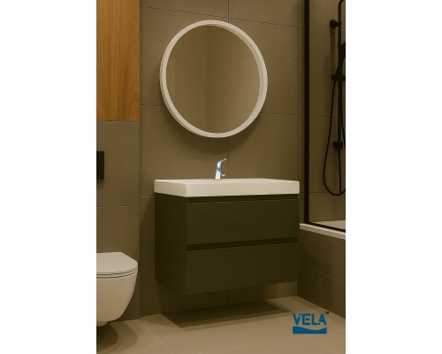 Тумба подвесная Vela Мира 50П под Classica (черный) TU9376
