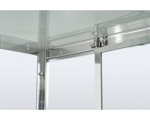 Душевая кабина AvaCan Z1911LED AVA 110x90 LED, стекла прозрачные, профиль хром