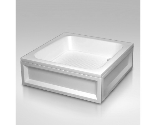 Душевой поддон квадратный RGW B/CL-S белый акрил cерия Acryl (90*90) 16180199-51