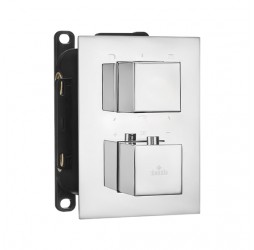 Deante Box Накладка к боксу термостатическому квадратный, хром