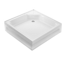 Душевой поддон акриловый квадратный RIVER WEMOR  80/24 S 800*800*240 мм