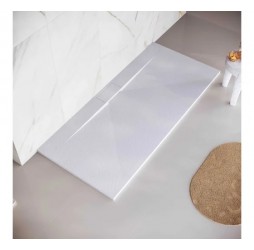 Душевой поддон прямоугольный RGW TKS-W белый cтеклопластик cерия SMC (90*200*2,6) 553802920-01