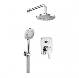 Deante Avis Душевая система скрытого монтажа, хром