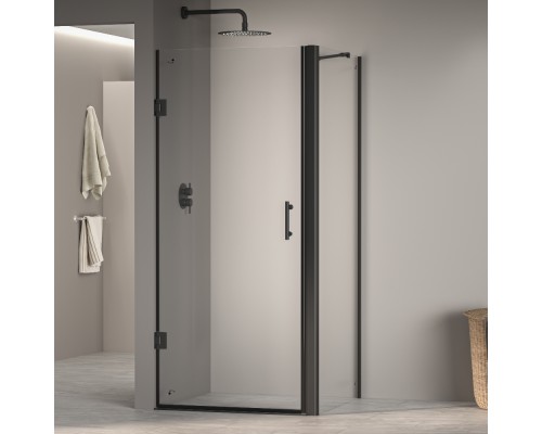 Душевой уголок RGW PA-36-B (PA-06B+Z-050-2B+держ) прозрачное cтекло цвет профиля 6 мм 4108