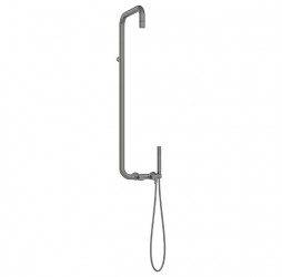 Deante Silia Душевая колонна со смесителем для душа, титаниум