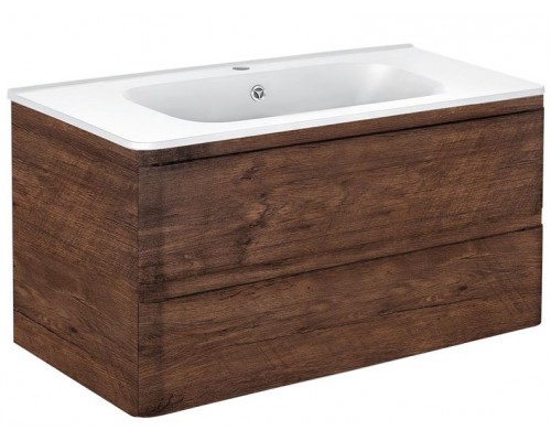Тумба подвесная Vincea Vico 1000 R.Wood VMC-2V100RW