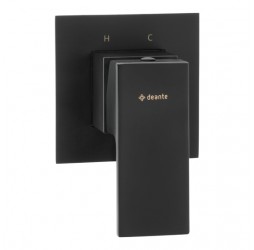 Deante Anemon Bis Nero Смеситель скрытого монтажа 1-функциональный, черный